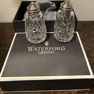 Waterford Lismore Salt & Pepper Set New in Box